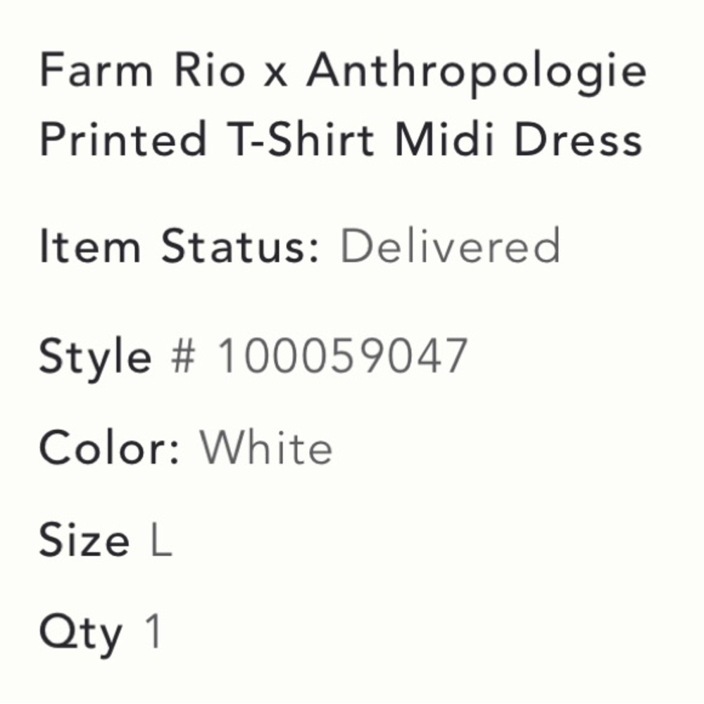 Farm Rio x Anthropologie Printed T-Shirt Midi Dress - Picture 4 of 8